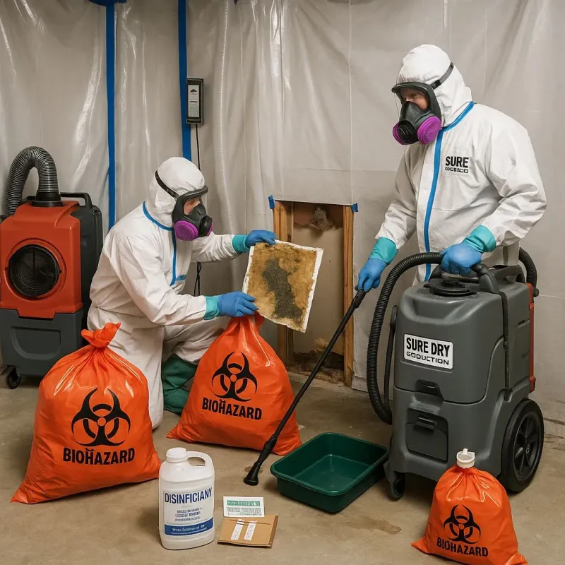 Contaminated Water Handling Protocols process in Franklin, TN
