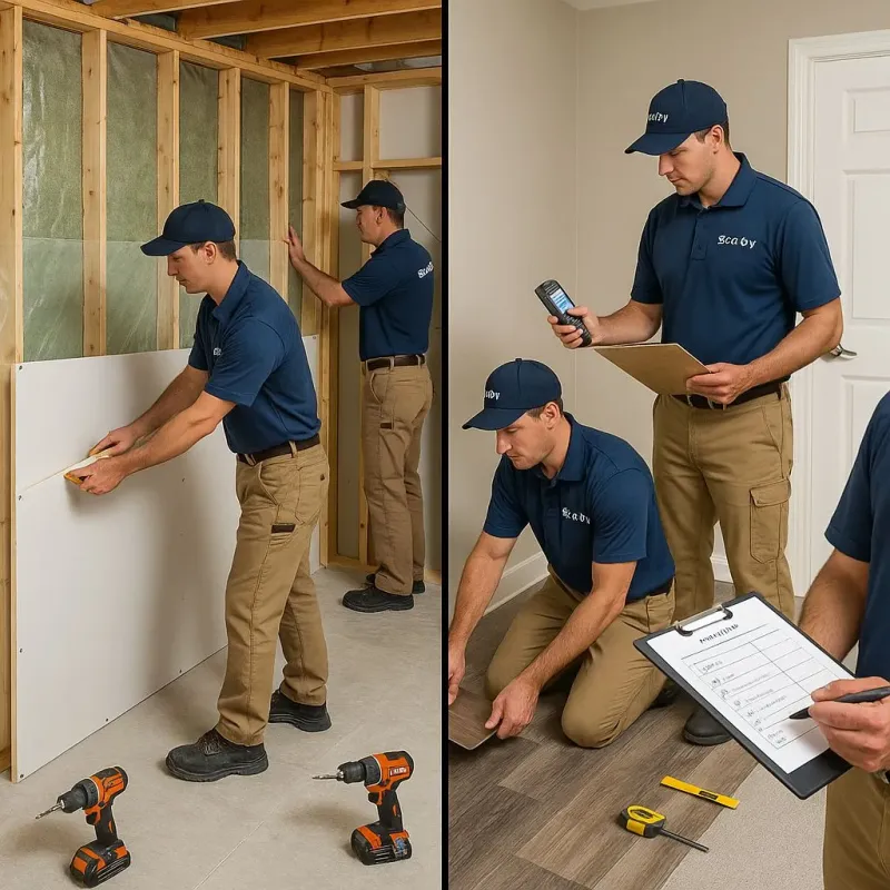 Repairs and Reconstruction process in Franklin, TN