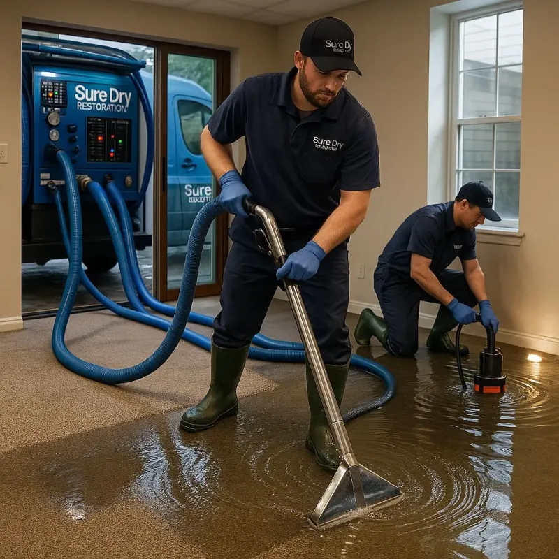 Water Extraction and Removal process in Franklin, TN